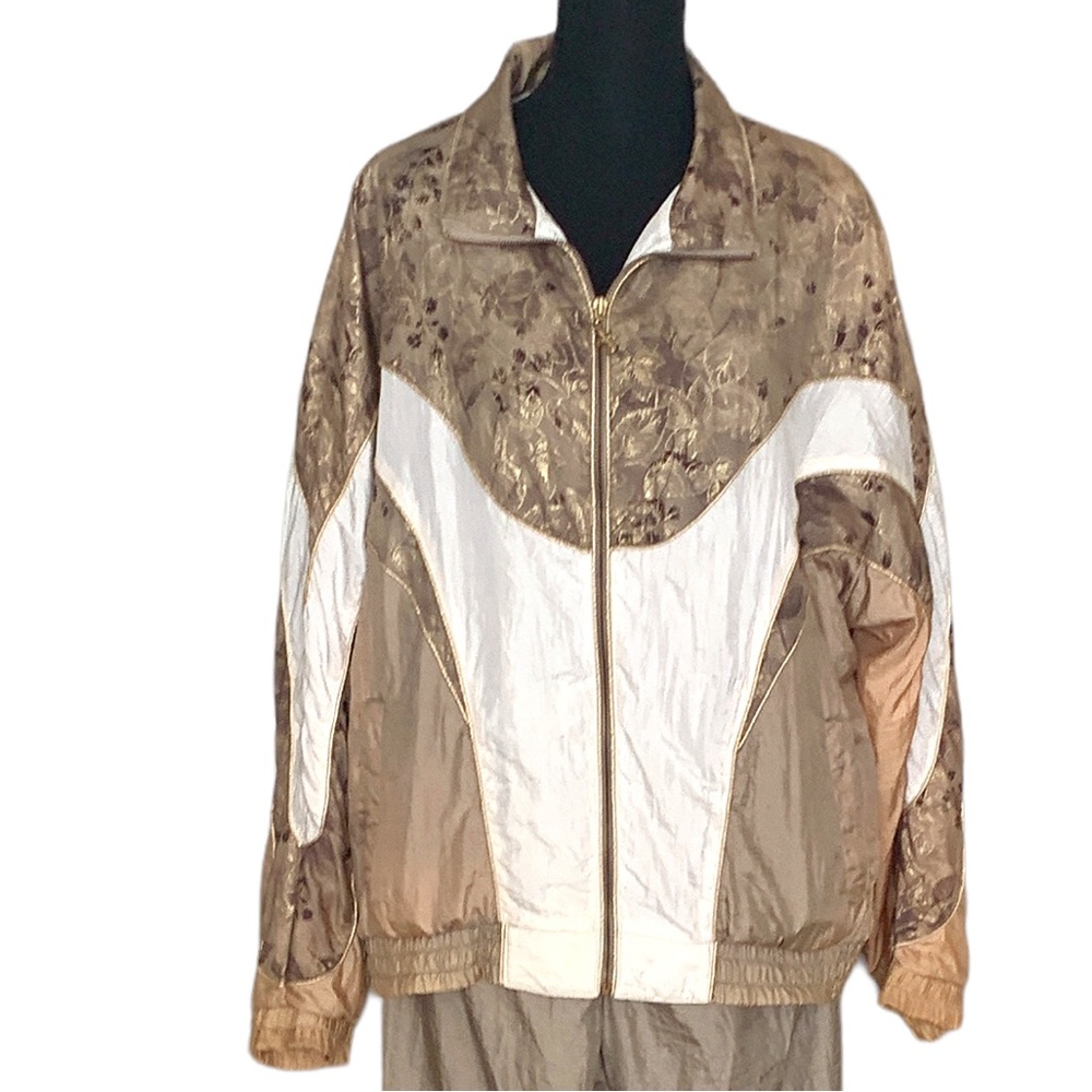 Windbreaker Zip Up Jacket and Pants Set Size XL - Picture 3 of 16